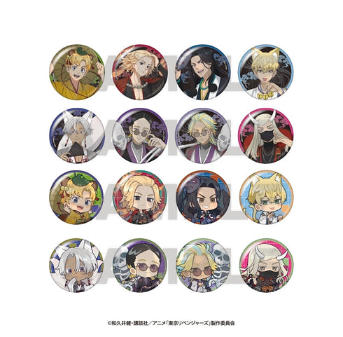 『東京リベンジャーズ』~百鬼夜行collection~ トレーディングメタリック缶バッジ(全16種)【BOX】